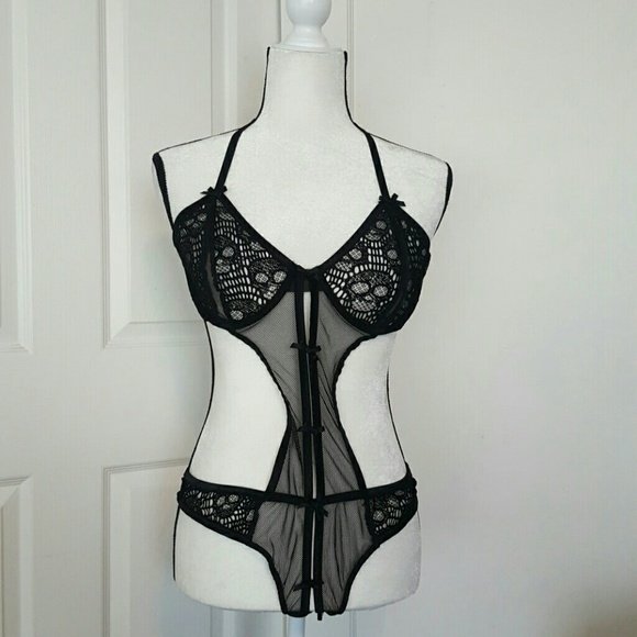 Seductive Skull Print Teddy