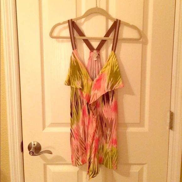 Tea and Honey flowy top