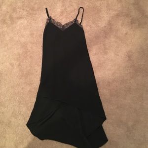 BCBGMAXAZRIA Black Slip Dress