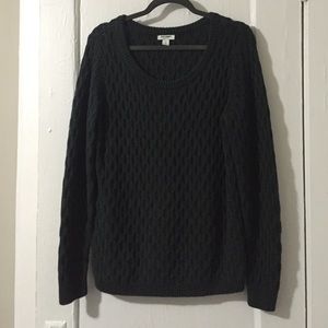 Cable sweater