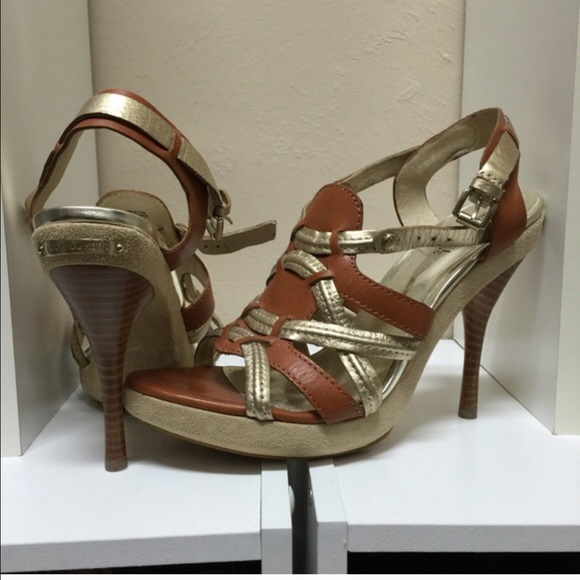 MK shoes 8.5 & BCBG XL Cardigan Sweater