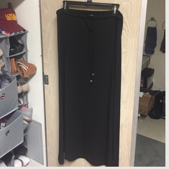 Michael Kors Black Maxi Skirt