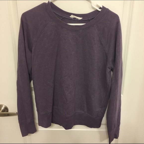 Purple sweater!