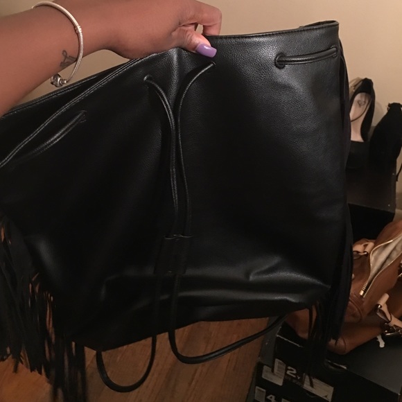 Victoria Secret draw string backpack - Picture 3 of 4