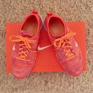 Nike Free 5.0 TR Flyknit in Bright Citrus in Box!