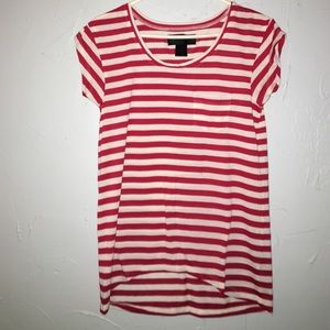 🎀red and white strip shirt/dress🎀