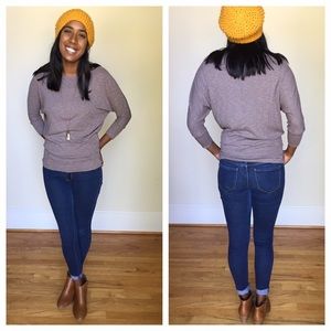 Cynthia Rowley 🛍 Mauve Cozy Shirt