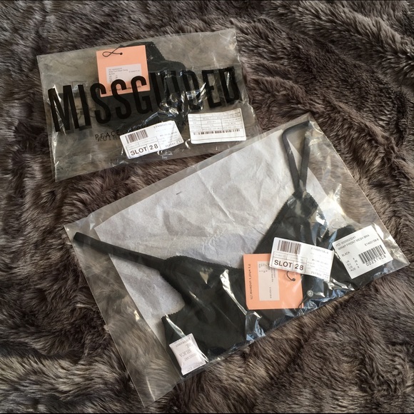 Missguided Intimates & Sleepwear - NWT ⭐️ Missguided Wrap Bra & Thong Set Missguided Intimates & Sleepwear - NWT ⭐️ Missguided Wrap Bra & Thong Set