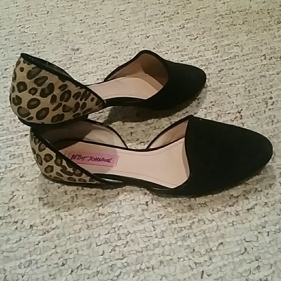 Black and Leopard Shoes - Picture 2 of 2