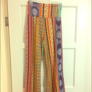 NWOT bohemian flare soft pants !
