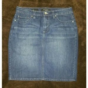Nine West jean skirt