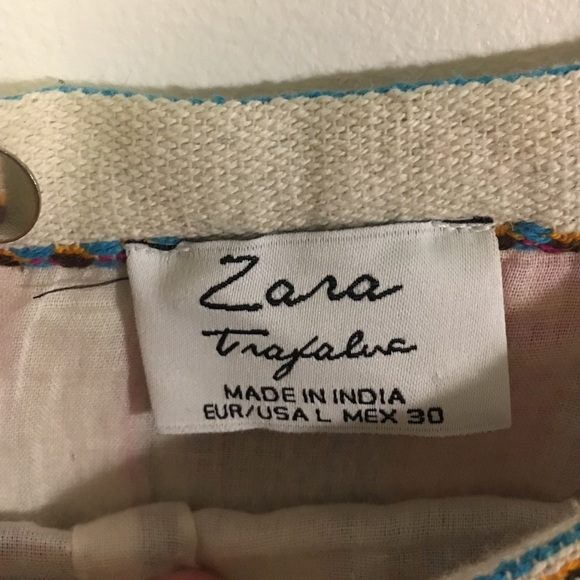 Multi-color Patterned Skirt - Picture 4 of 4