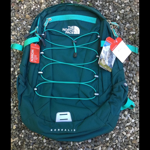 North Face W Borealis bookbag teal blue New