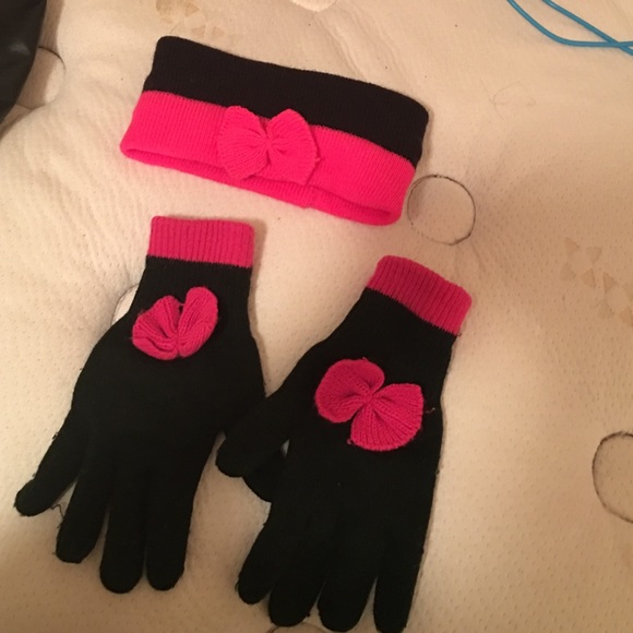 Gloves & head piece set