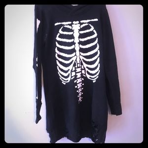 Knitted skull top☠️💜