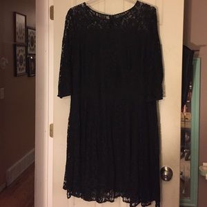 ModCloth BB Dakota Black Lace Dress - NWT