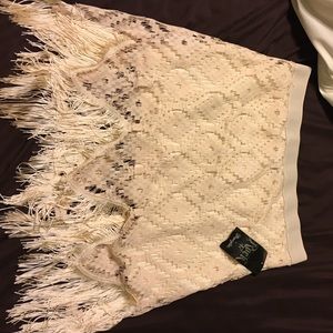 Rock 47 Cream lace skirt by Wrangler