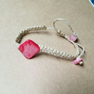 Three hemp bracelets