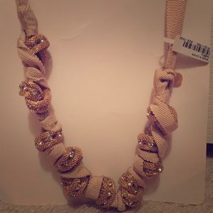 Jcrew ribbon necklace