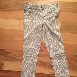 IKAT GREY AND WHITE PANTS