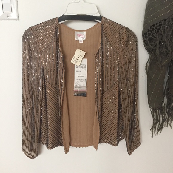 Parker Sequin Bolero/Jacket