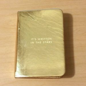 Kate Spade Written in the Stars Mini Notebook