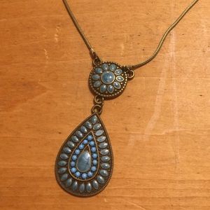 Tear drop necklace