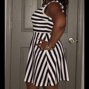 H&M striped dress