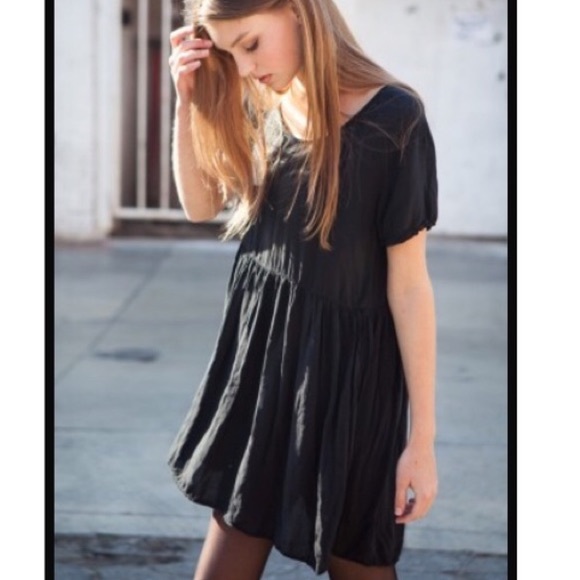 black Brandy baby doll dress