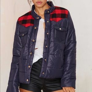 Chill Vibes Quilted Jacket-nasty gal