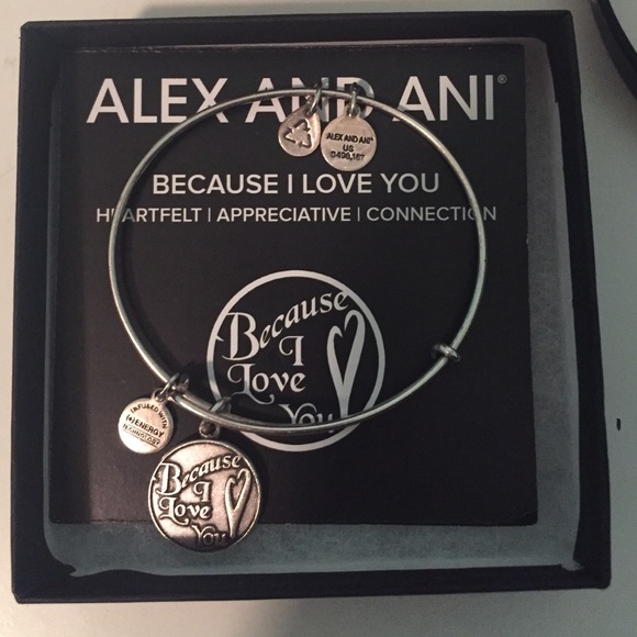 Alex and And "Because I Love You" bracelet