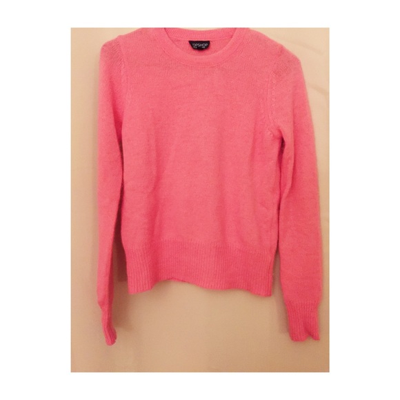 TOPSHOP Pink lightweight sweater