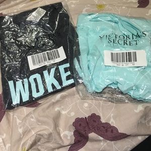 Victoria Secret I woke up like this pj set