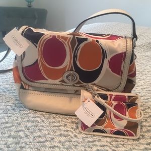 NEW coach purse and wallet