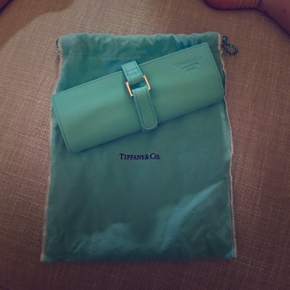 Tiffany and co travel jewelry roll