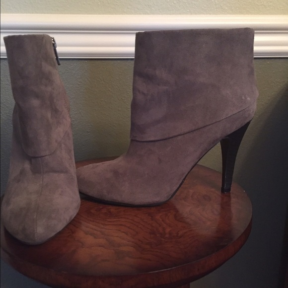 Faux Suede Ankle Booties - Picture 3 of 4