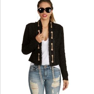 Black Chain Link Jacket