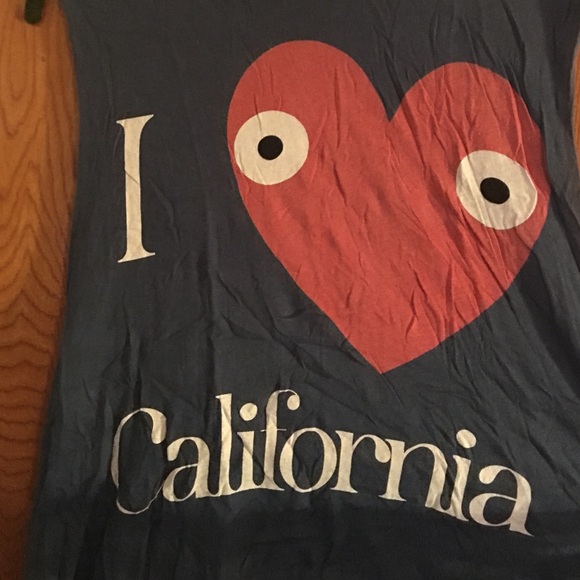 I heart California muscle T Wildfox