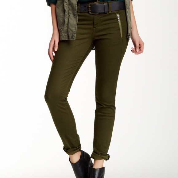 Joes olive green jeans