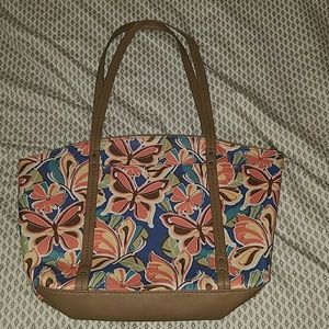 Relic Butterfly Tote with Free Wallet!