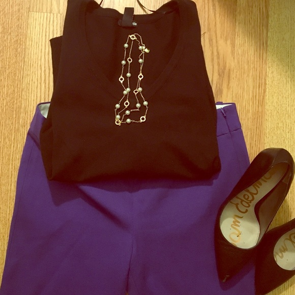 J. Crew Pants - NWT J Crew Purple Winnie Pant 💜