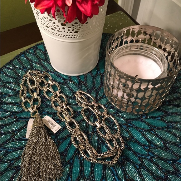 Kendra Scott silver Miller necklace