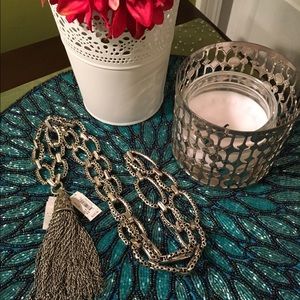 Kendra Scott silver Miller necklace