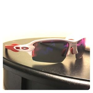 Oakley Flak Jacket 2.0 Asian Fit with Red Iri Lens