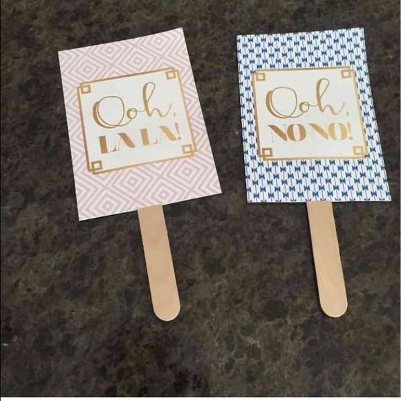 Weddings Dress Shopping Paddles