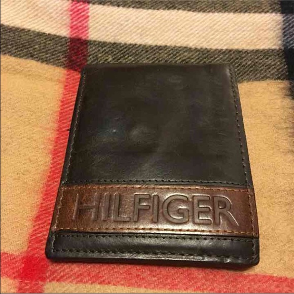 Tommy Hilfiger Leather Denim Wallet
