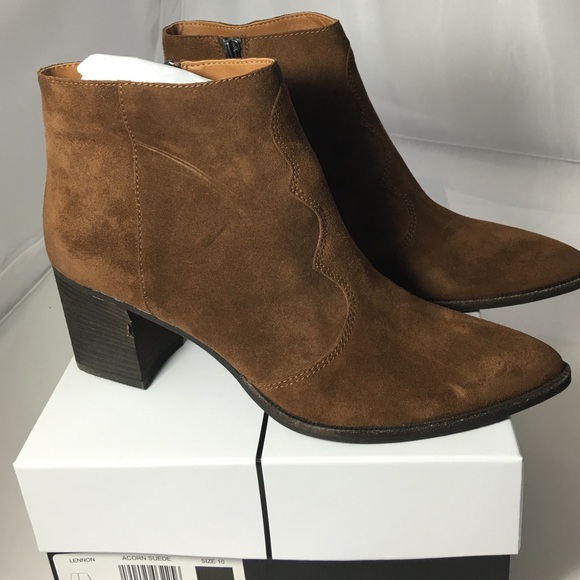 New w Box Dolce Vita Western Pointed Toe Booties - Picture 3 of 4