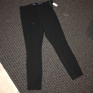 NWT Gap Bi-stretch side zip skinny pants.