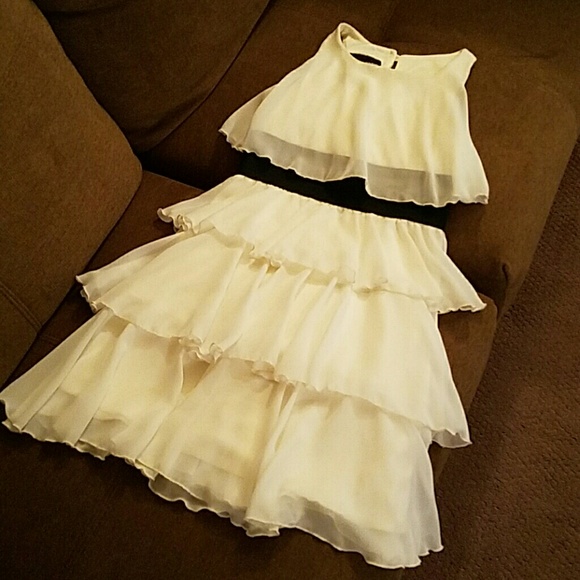 Girls layered dress/  Size 14