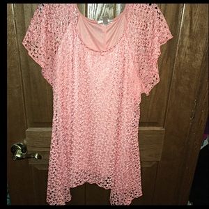 Dress barn laced top